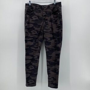 Democracy Absolution Camo Skinny Pants Womens 10 Btown /Black Camouflage Zippers
